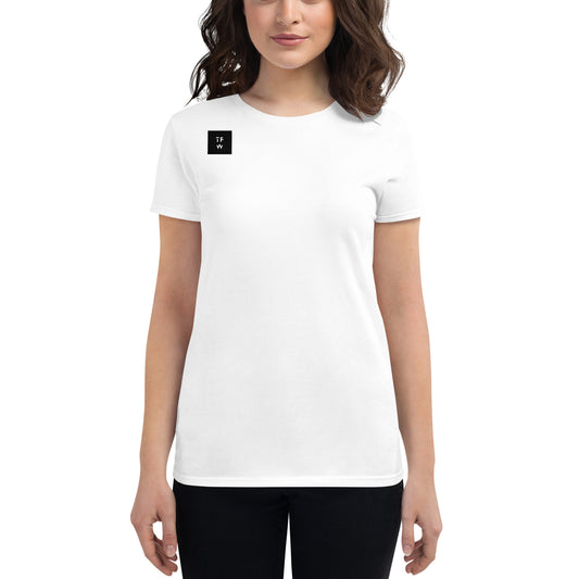 Womens Blank Premium Fitted T-Shirt